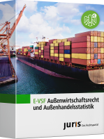  E-VSF Außenwirtschaftsrecht und Außenhandelsstatistik