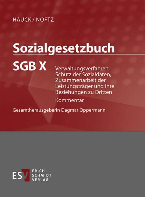 Abbildung: Sozialgesetzbuch (SGB) X: Verwaltungsverfahren