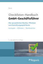 Abbildung: Checklisten Handbuch GmbH-Geschäftsführer 