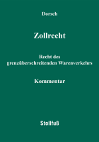 Abbildung: Dorsch Zollrecht