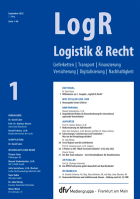Abbildung: Logistik & Recht (LogR)